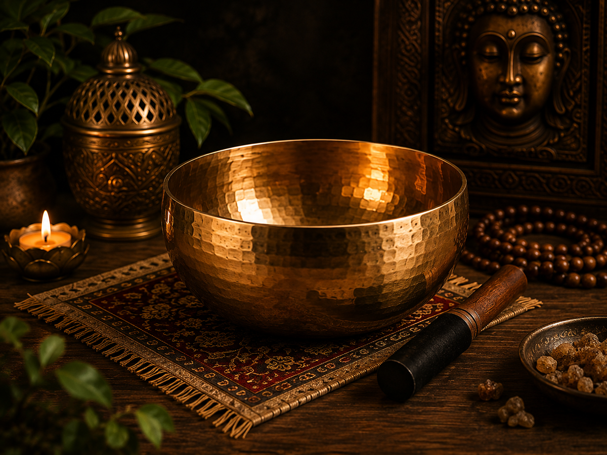 Cuenco Tibetano de Bronce · Nepal