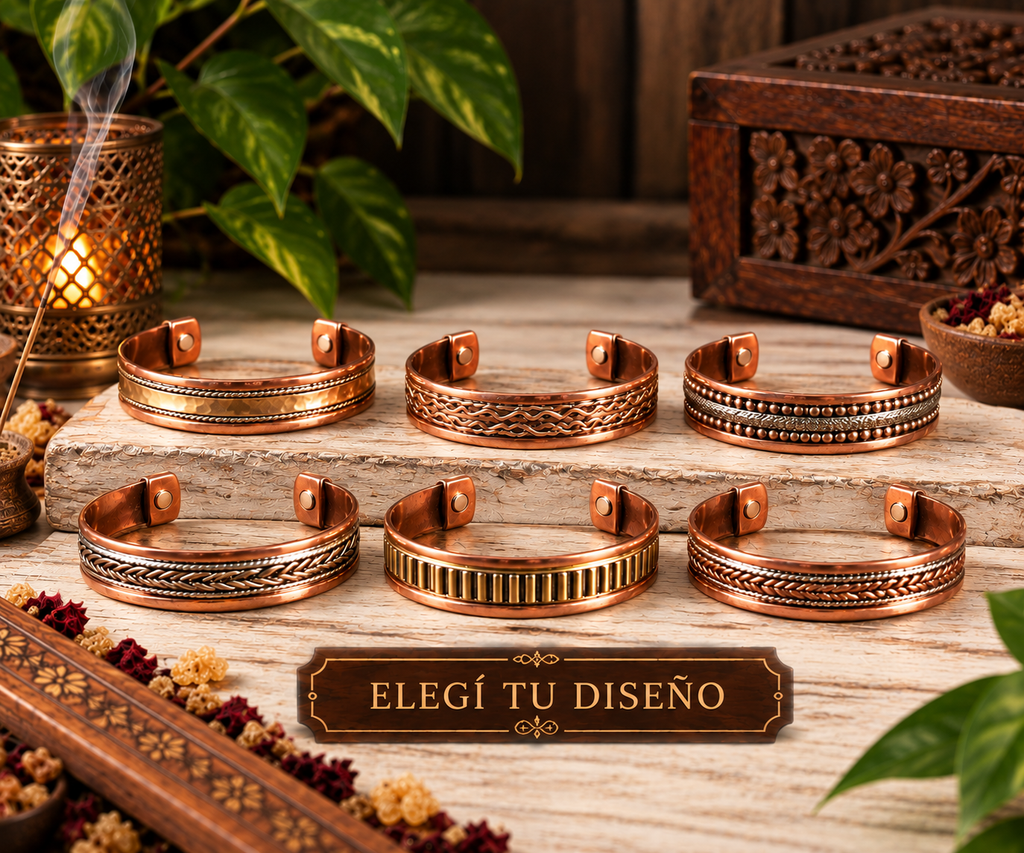 Pulsera de Cobre – Elegí tu diseño