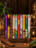 Sahumerios HEM de Carbón – India | Paquete de 8 Varitas