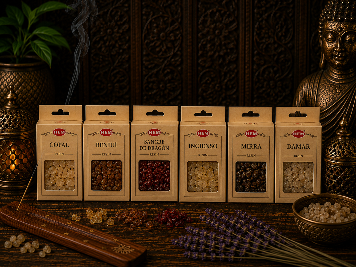 Resinas Aromáticas HEM – India | 30 g