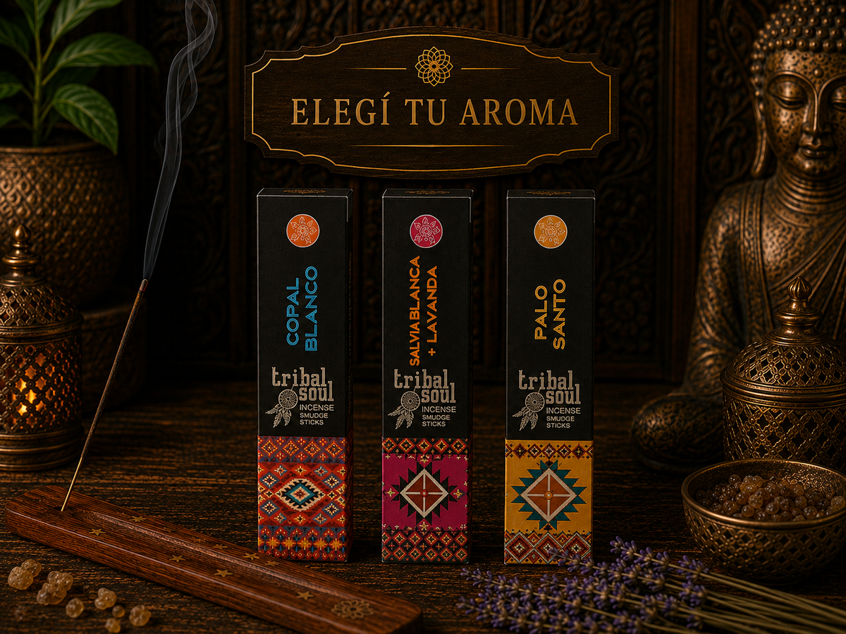 Sahumerios Tribal Soul · India | Paquete x 10 varitas