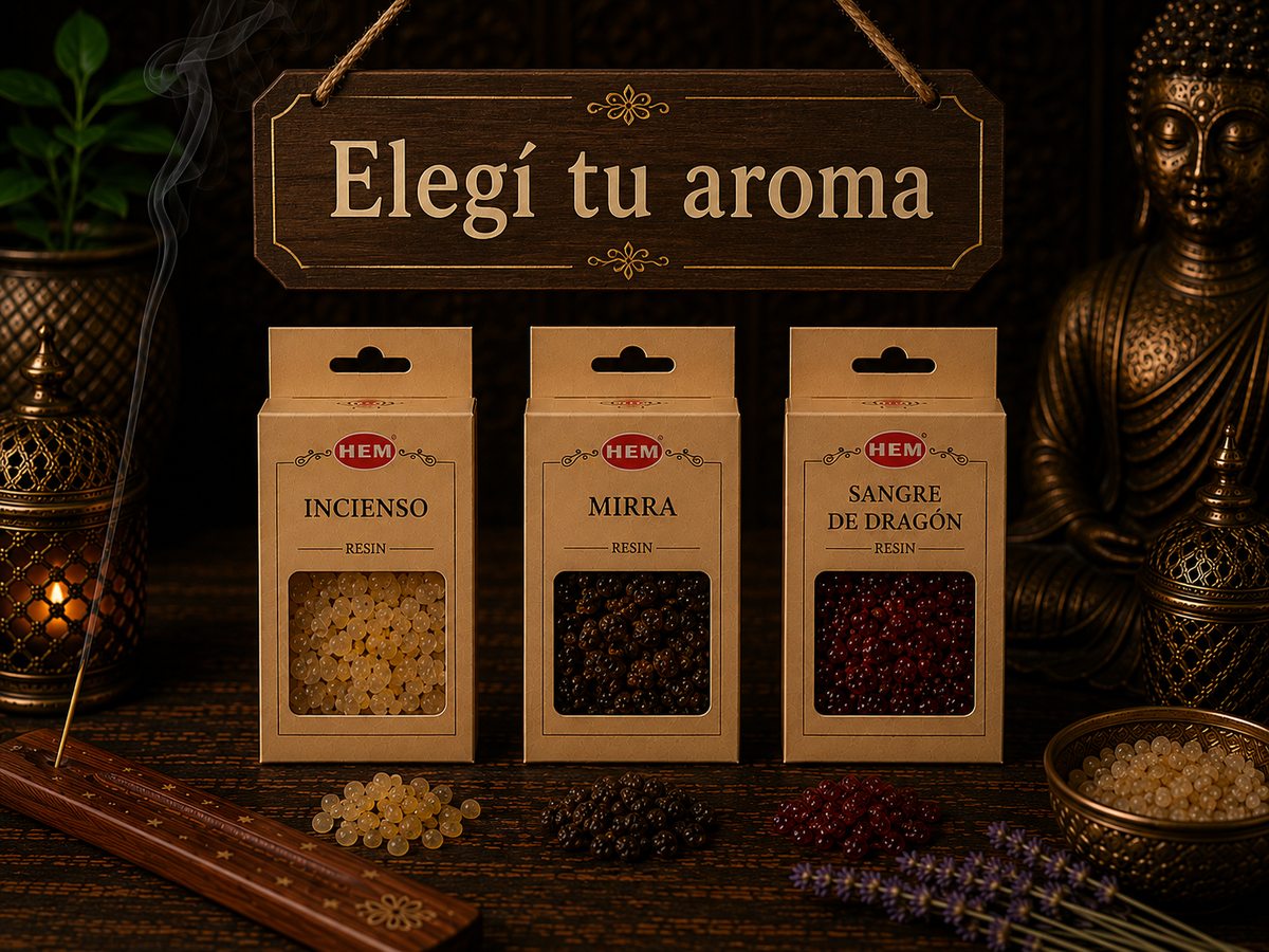 Resinas Aromáticas HEM – India | 30 g