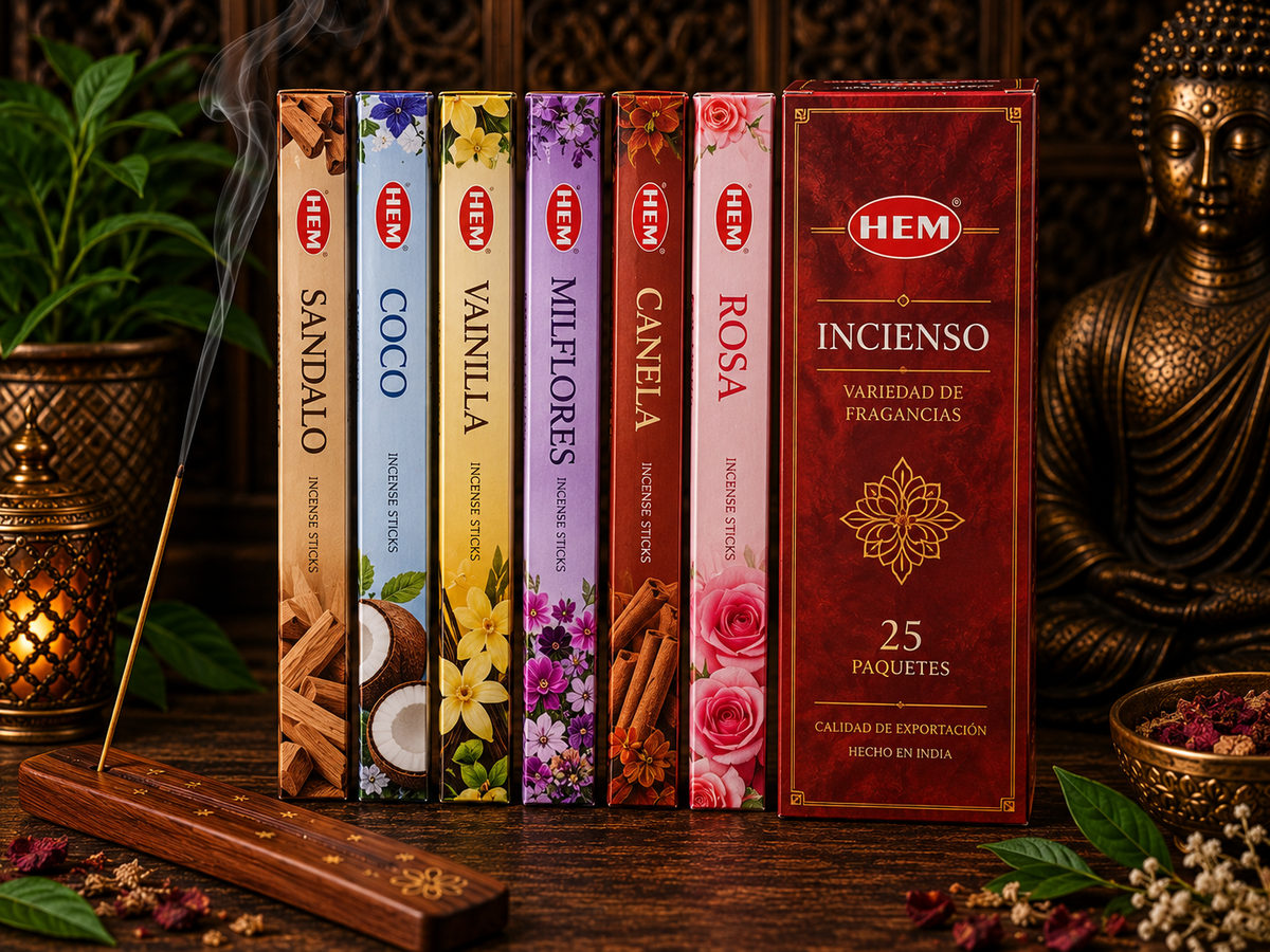 Sahumerios HEM de Carbón – India | Caja x25